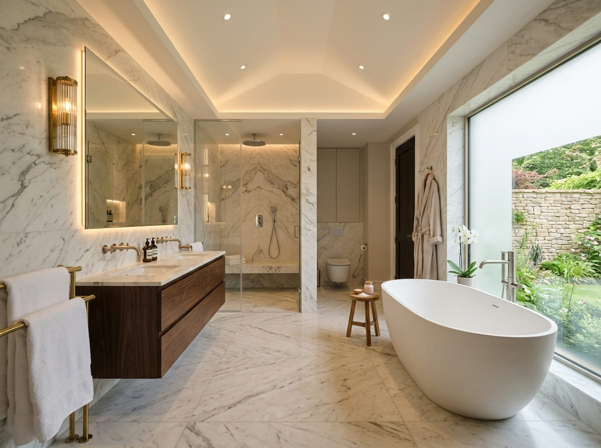 Custom Bathroom Renovation in Elmo