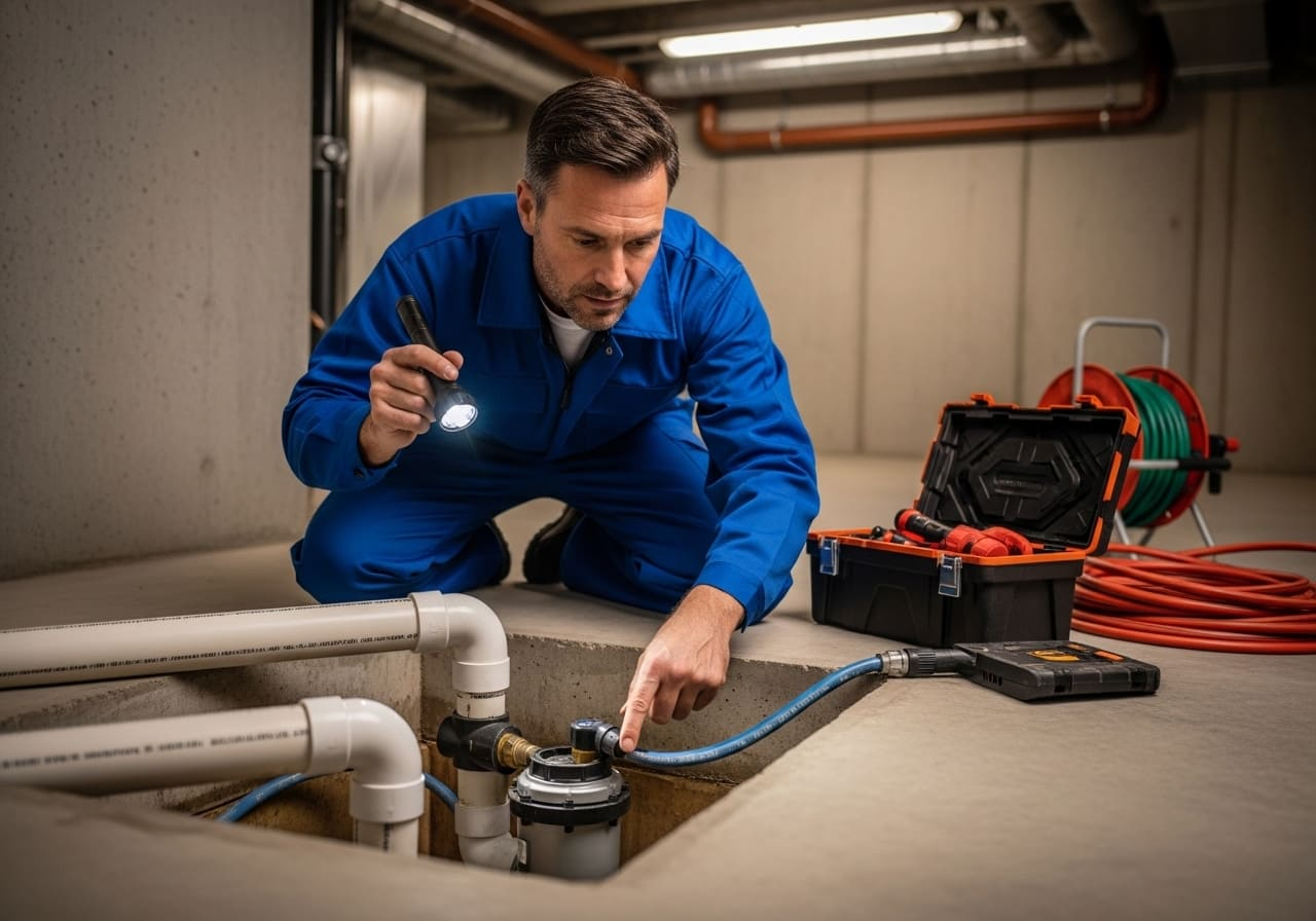 Sump Pump Installation & Repair in Elmo